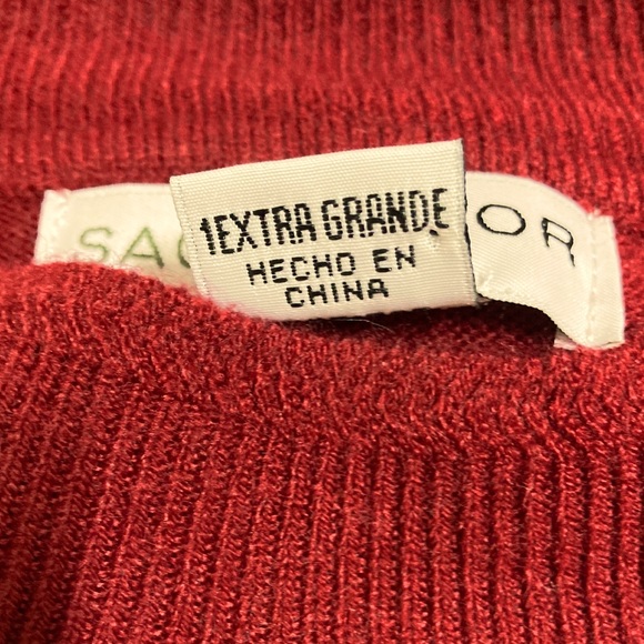 Sag Harbor Oxblood Warm Sweater Size 1X New With Tag! - Picture 5 of 14